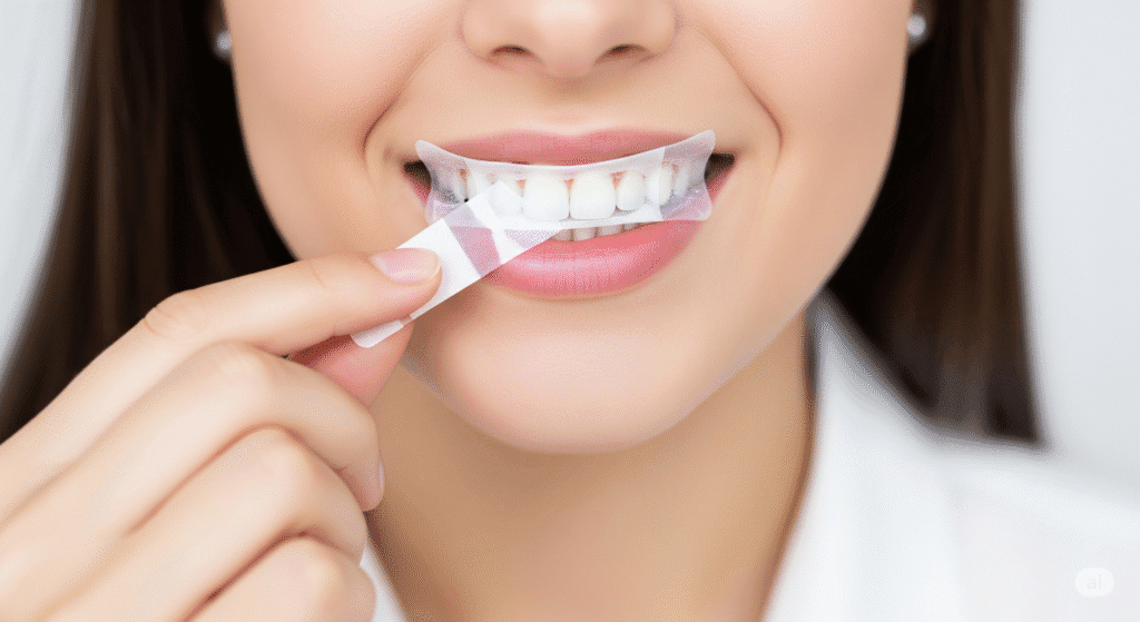 Teeth whitening strips