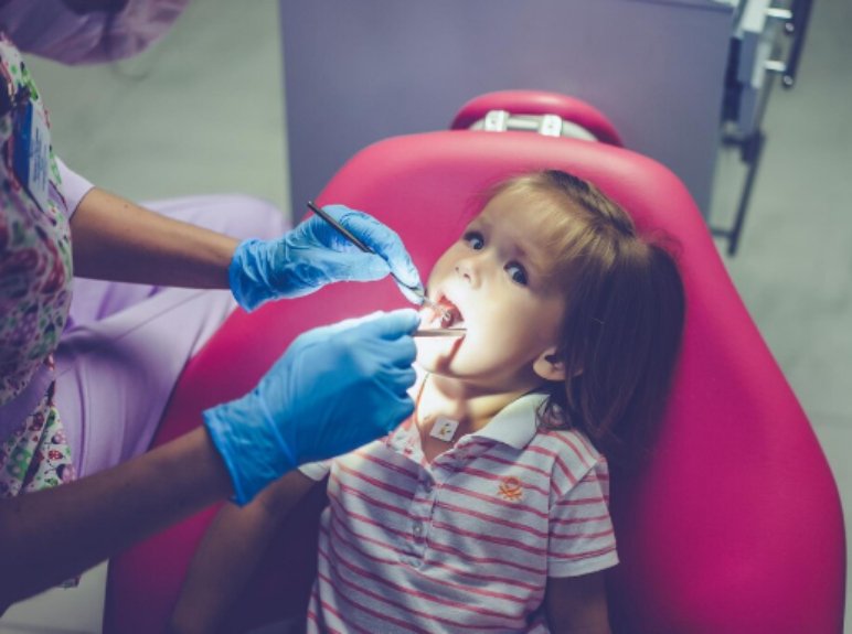 Strip Crowns Painful for Kids