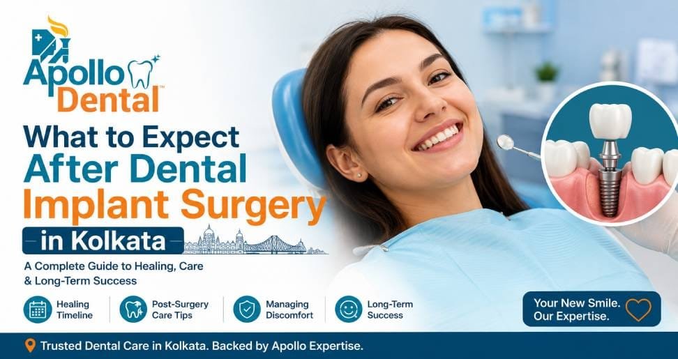 What to Expect After Dental Implant Surgery in Kolkata