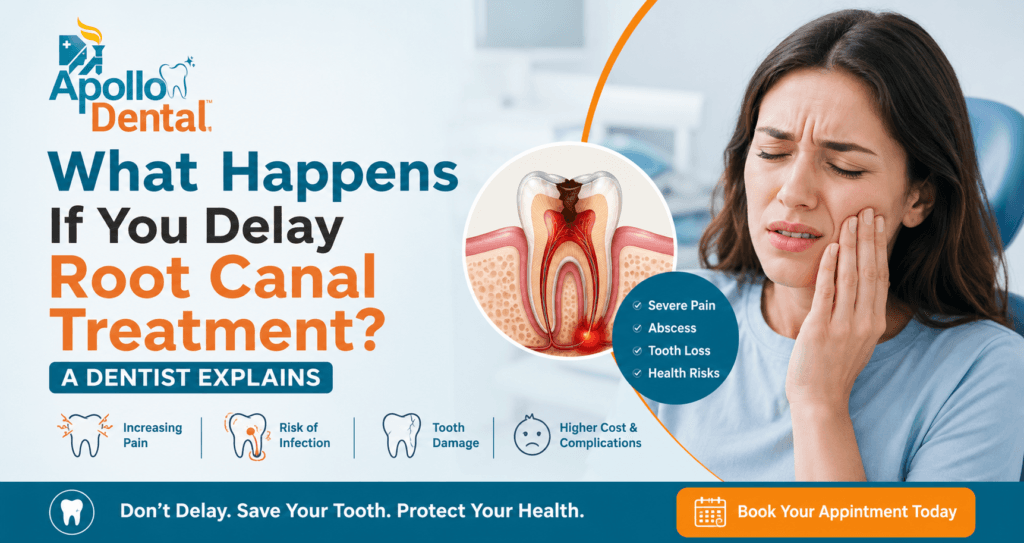 What Happens If You Delay Root Canal Treatment? | Apollo Dental