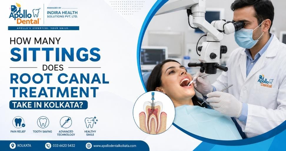 How Many Sittings Does Root Canal Treatment Take in Kolkata